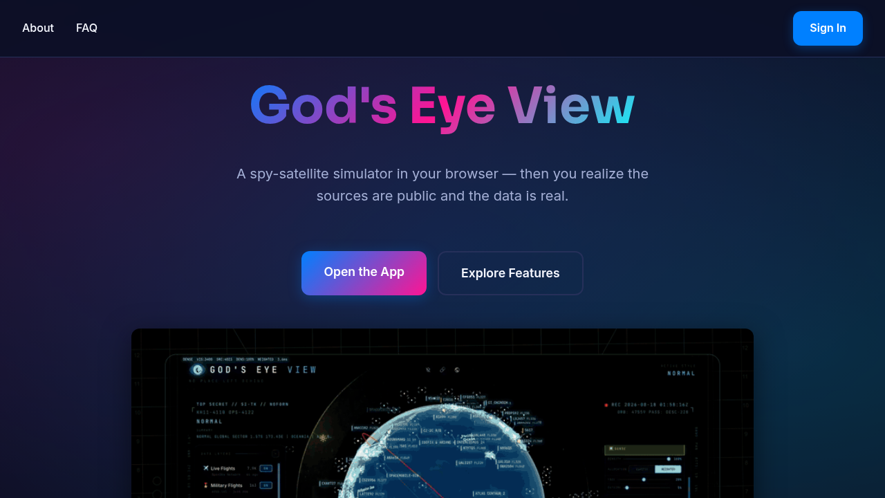 Gods eye view preview