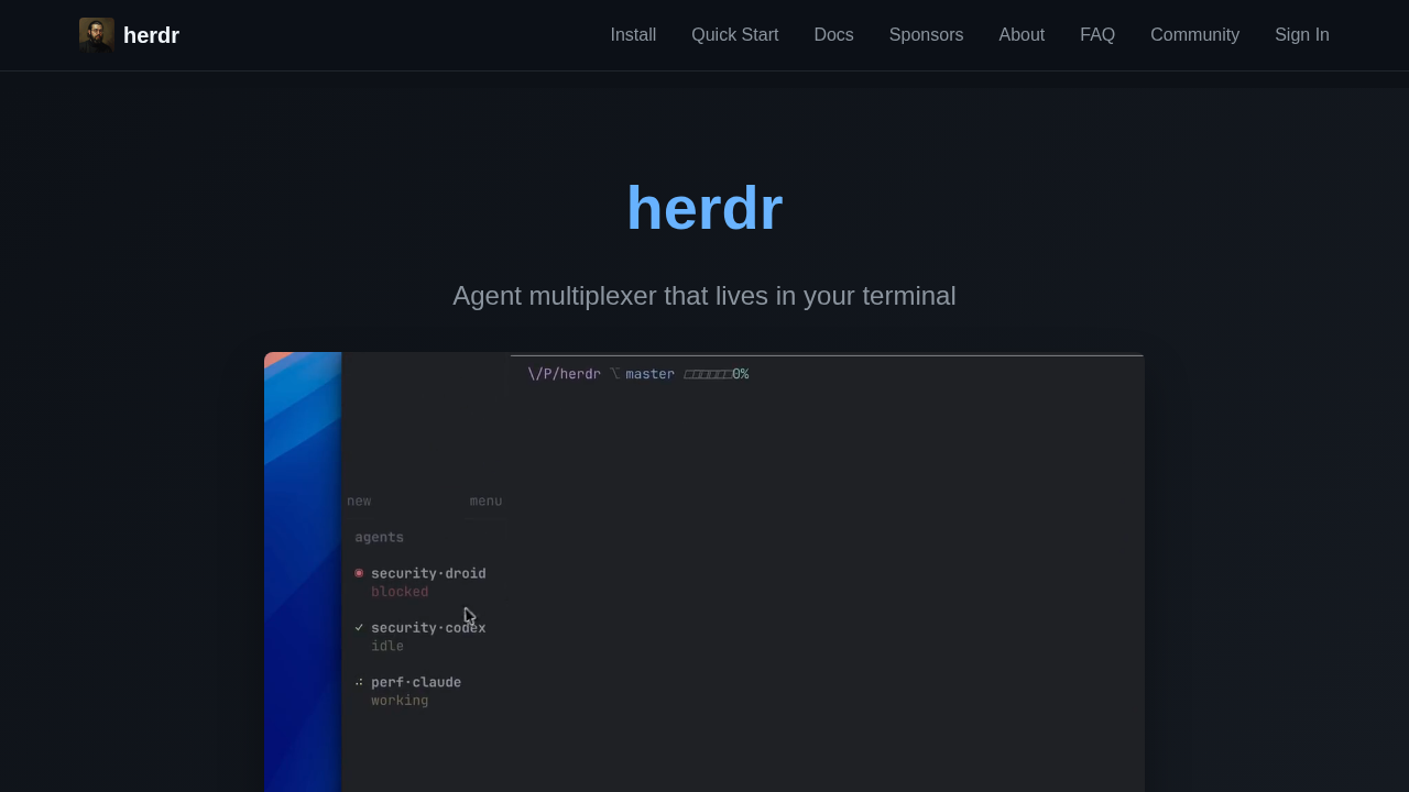 Herdr preview