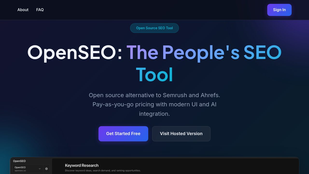Open SEO preview