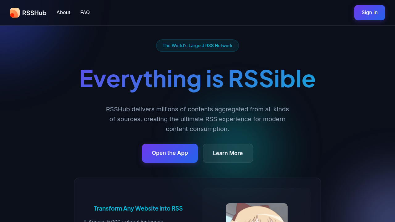 rsshub preview